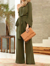 Load image into Gallery viewer, Half Off Shoulder Fashion Jumpsuit