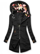 Load image into Gallery viewer, Hooded Ladies Slim Casual Mountaineering Coat