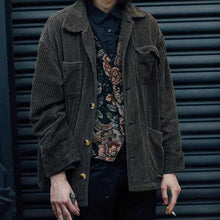Load image into Gallery viewer, Corduroy Fashion Retro Men's Coats