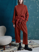 Load image into Gallery viewer, High Neck Long Sleeve Women's Suits