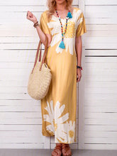Load image into Gallery viewer, Sunflower Print Everyday Daisy Women's Casual Dress