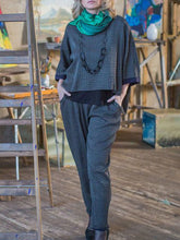 Load image into Gallery viewer, Check Loose Sleeves Temperament Women's Suits