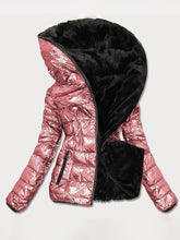 Load image into Gallery viewer, Gloss Windproof And Warm Women's Coat