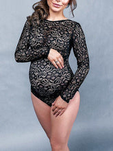 Load image into Gallery viewer, Maternity Wear Sexy Lace Photography One-Piece Dress
