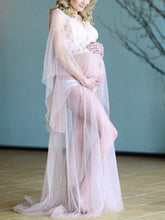 Load image into Gallery viewer, Elegant And Noble Tulle Maternity Dress