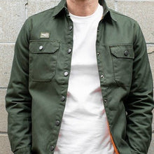 Load image into Gallery viewer, Men's Fashion Retro Casual Windproof Warm Zipper Hooded Jacket