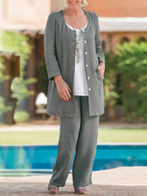 Load image into Gallery viewer, Loose Simple And Pure Collarless Women's Suit