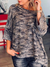 Load image into Gallery viewer, Color Matching Casual Fashion Autumn and Winter Sweater