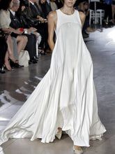 Load image into Gallery viewer, Sleeveless Silky Satin Elegant Dress