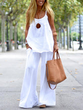 Load image into Gallery viewer, Sling Solid Color Casual Loose Women's Suit