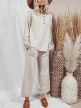 Load image into Gallery viewer, Vintage Long Sleeve Buttons Women's Suit
