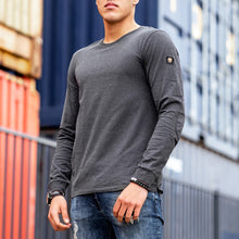 Load image into Gallery viewer, Round Neck Casual Long Sleeve Men's T-Shirts
