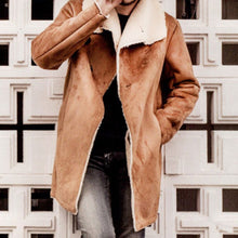 Load image into Gallery viewer, Men's Casual Solid Color Lamb Wool Coat