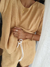 Load image into Gallery viewer, Fashion Casual Short Sleeve Knit Suit