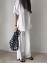 Load image into Gallery viewer, Women's Fashion Shorts Sleeve Casual Solid Color Suit