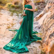 Load image into Gallery viewer, Sexy Belly Exposed Photo Maternity Dress