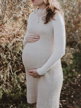 Load image into Gallery viewer, Casual And Comfy Sleeveless Knitted Dress For Pregnant Women
