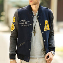 Load image into Gallery viewer, Casual Plus Size Sports Baseball Uniform Men's Coat