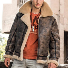 Load image into Gallery viewer, Men's Aviator Warm Fashion Coat