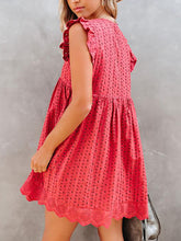 Load image into Gallery viewer, Cotton V-neck Pocket Maternity Dress