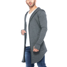 Load image into Gallery viewer, Half Finger Sleeve Hooded Men's Cardigans