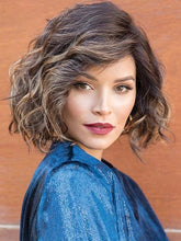 Load image into Gallery viewer, Brown Curly Hair Synthesis Wig