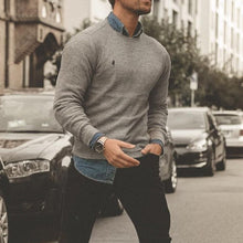 Load image into Gallery viewer, Men's Casual Fashion Round Neck Sweater