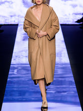 Load image into Gallery viewer, Hooded Double Pocket Women's Coats