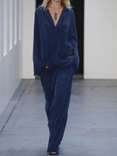 Load image into Gallery viewer, Pure Color Temperament Long Sleeves Women's Suits