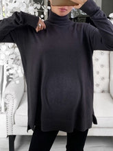 Load image into Gallery viewer, High Collar Loose Casual Maternity Blouse