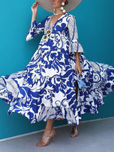 Load image into Gallery viewer, Fresh And Fashionable Printing On The Street Women's Dress