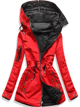 Load image into Gallery viewer, Double-Sided Zipper Women's Coats