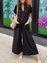 Load image into Gallery viewer, Fashion Loose Casual Jumpsuit