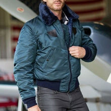 Load image into Gallery viewer, Fur Collar Casual Warm Men's Jacket