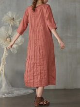 Load image into Gallery viewer, Ladies Fashion Casual Loose Solid Color Dress
