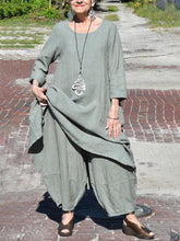 Load image into Gallery viewer, Loose long skirt casual Women's Suits