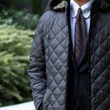 Load image into Gallery viewer, Mid-length Warm Men's Hooded Cotton Jacket