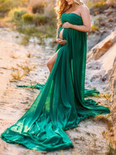 Load image into Gallery viewer, Sexy Belly Exposed Photo Maternity Dress