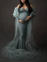 Load image into Gallery viewer, Maternity Gown Dress Chiffon Dress Photography