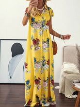 Load image into Gallery viewer, Shift Daily Cotton-Blend Floral Women's Casual Dress