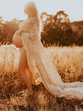 Load image into Gallery viewer, Maternity Lace Photo Dress
