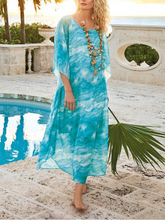 Load image into Gallery viewer, Women's Corrugated Print Temperament Dress