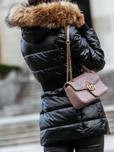 Load image into Gallery viewer, Autumn and Winter Fashion Fur Collar Warm Ladies Down Jacke
