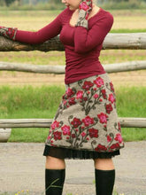 Load image into Gallery viewer, Casual Printed Skirt With Long Sleeves Women's Suits