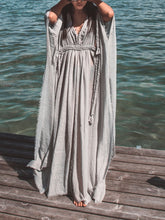 Load image into Gallery viewer, Women's Loose Bohemian Woven Holiday Dress