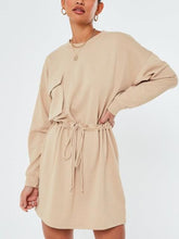 Load image into Gallery viewer, Adjustable Waist Cotton Dress