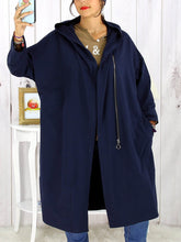 Load image into Gallery viewer, Ladies Simple Fashion Retro Warm Coat Jacket