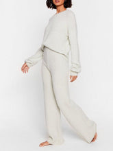 Load image into Gallery viewer, Women's Autumn and Winter Long Knitted Solid Color Suit