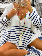 Load image into Gallery viewer, Women's Casual Striped Print Suit