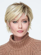 Load image into Gallery viewer, Golden fluffy natural fashion wig